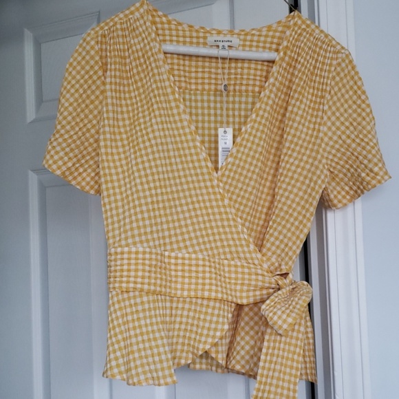 Max Studio Tops - Max Studio Wrap Blouse